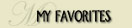 favorites
