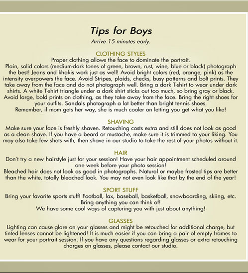 boy tips